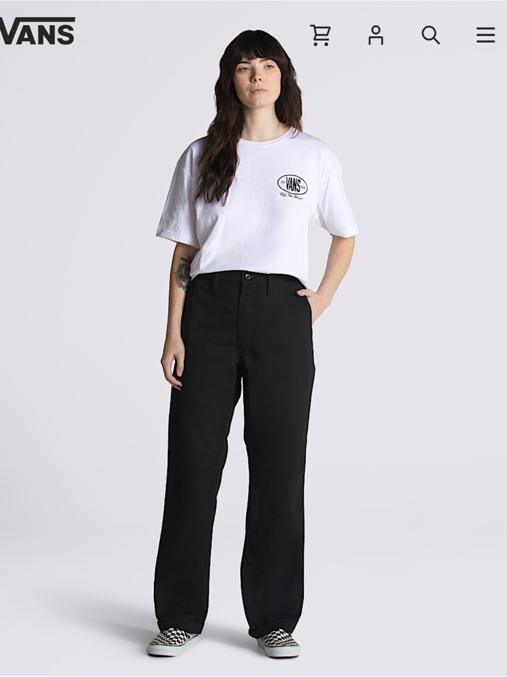 Vans Authentic Chino Relaxed Pants unisex size 28